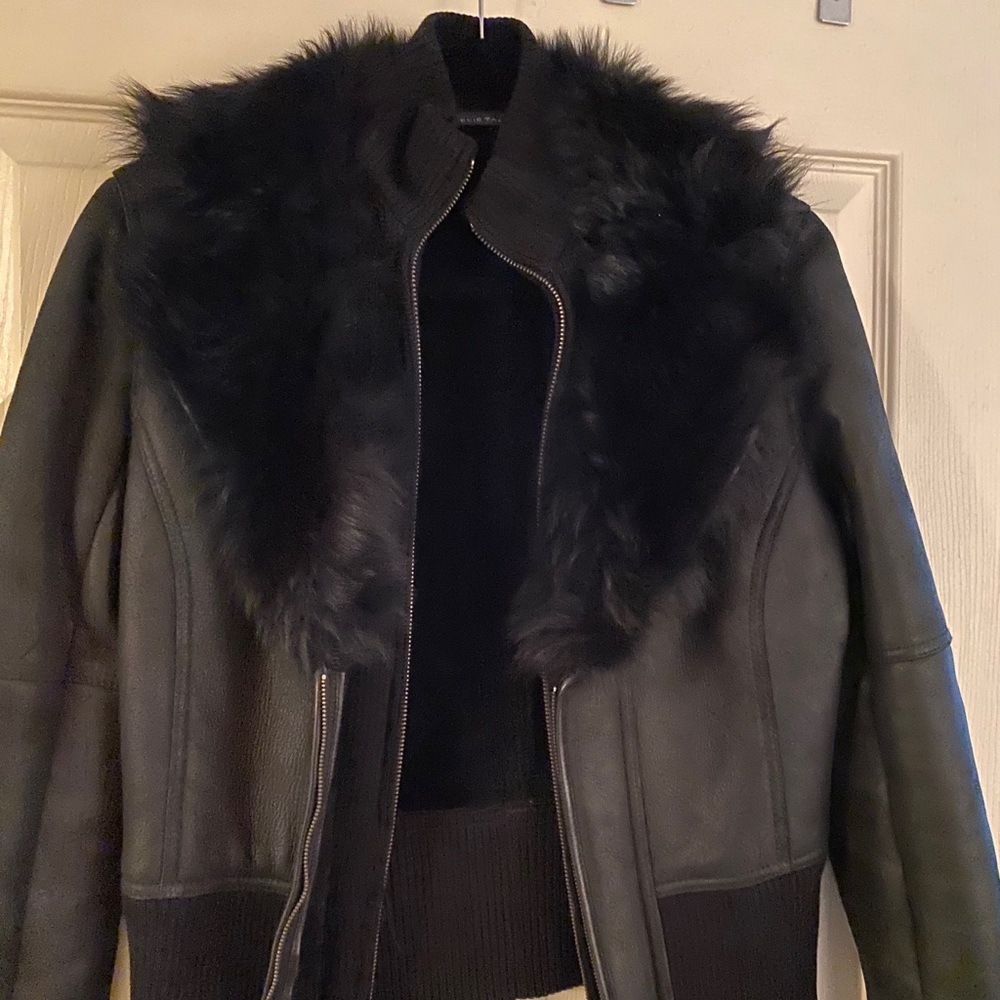 Ellie tahari sheerling jacket